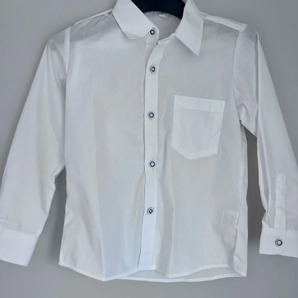 Gymboree Blue and White Button Down Shirts for Casual Elegance
